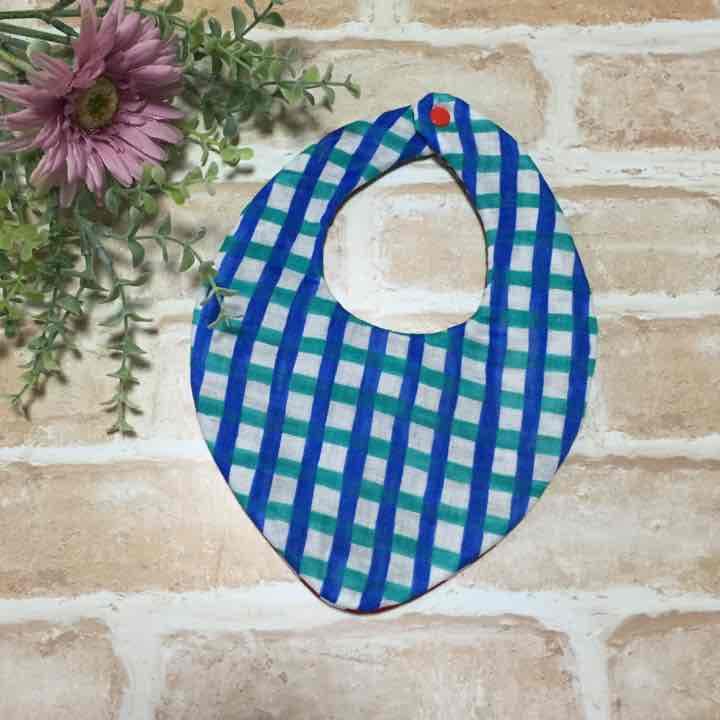 売り切れました  032 ふわふわスタイ  両面ガーゼ