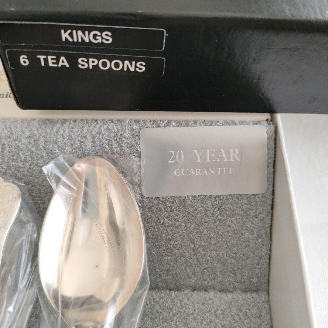 英国最高級】アーサープライス Kings ティースプーン 6本セット 未使用品