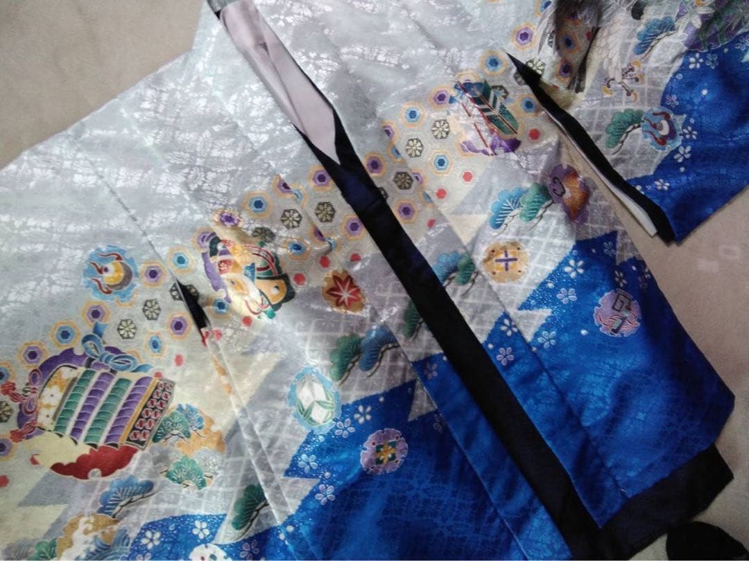 男の子用・3歳向け・化繊・袴とお着物のセット