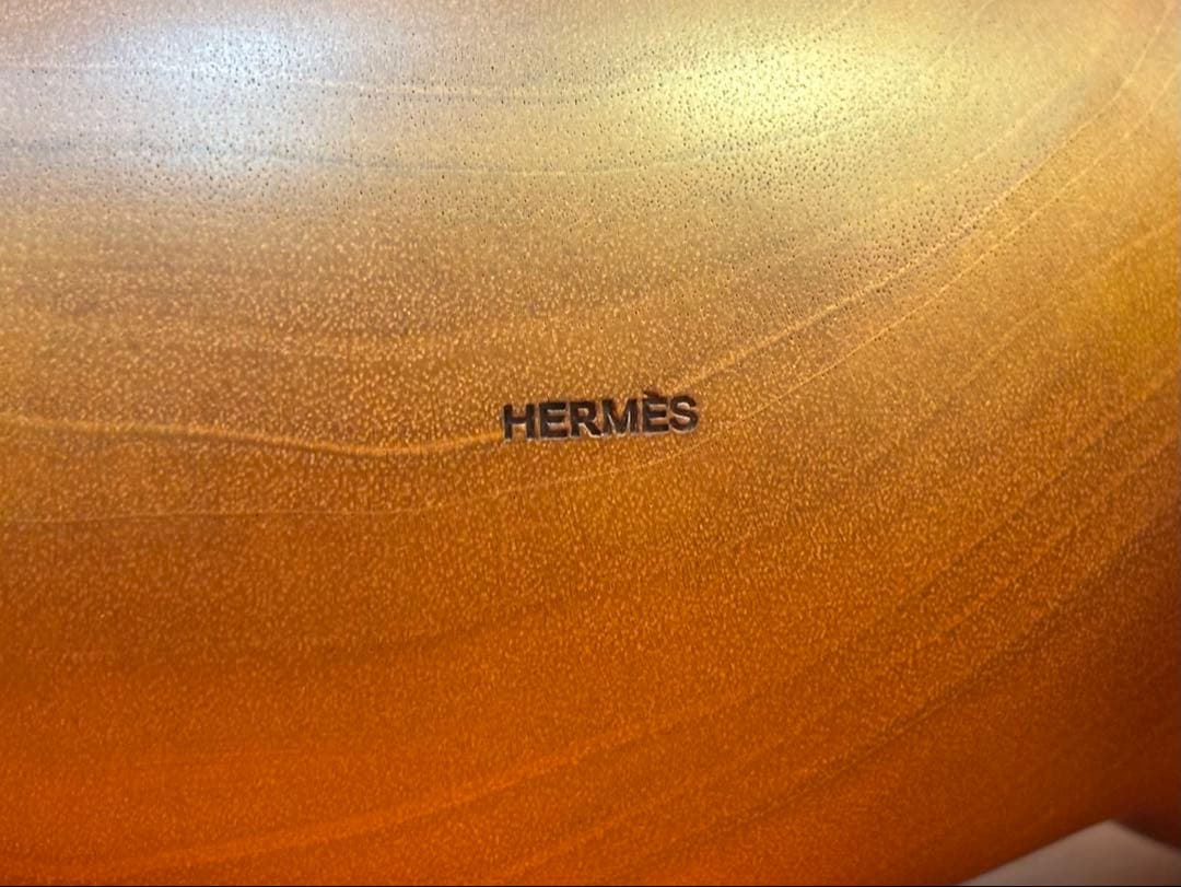 30日限Hermès（エルメス） 木製オブジェ “アリオン” 約40cm 箱入り