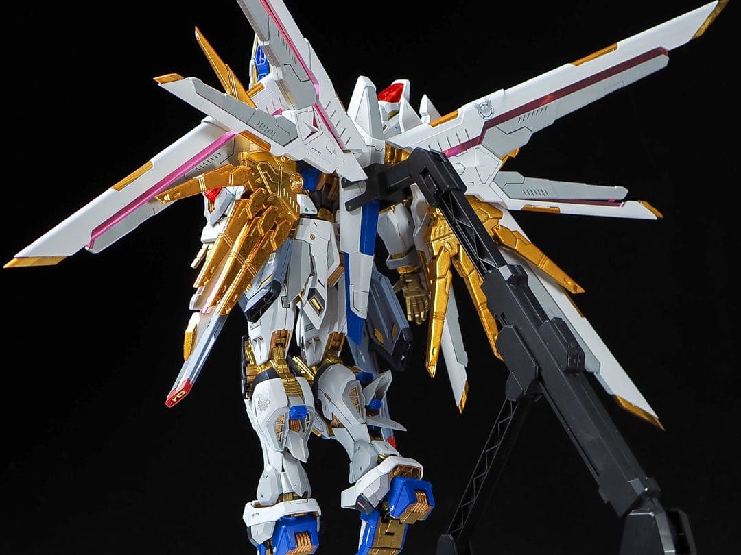 MGEX ストライクフリーダムガンダム 全塗装 完成品 筋彫り 塗り分け