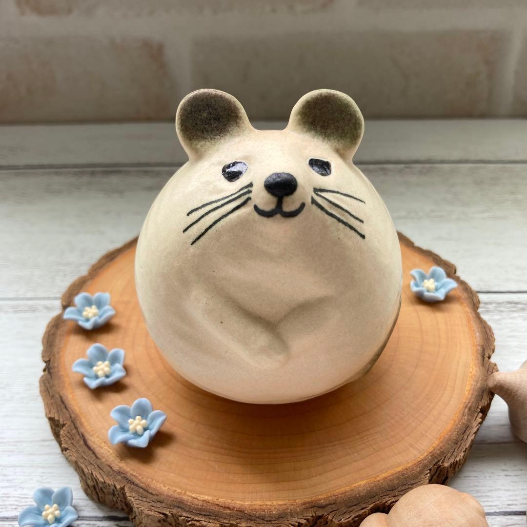 新品 リサラーソン 3匹のネズミ ねずみ せかほし 白 北欧 置物 lisa