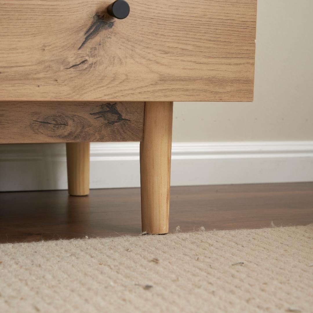 キャビネット サイドボード 引き出し5杯 収納棚 リビング収納　おしゃれ