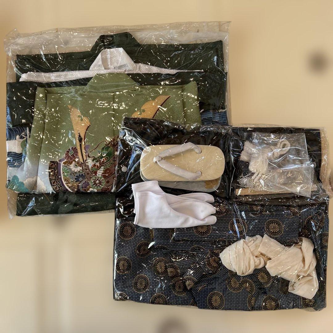 七五三 男の子　着物セット　3歳　5歳　100〜110センチ相当