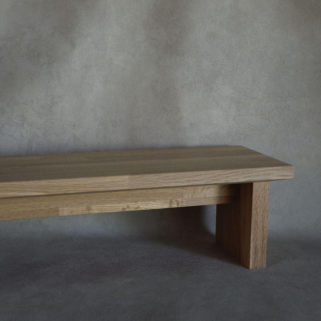 小さな踏み台　ナラ材　家具