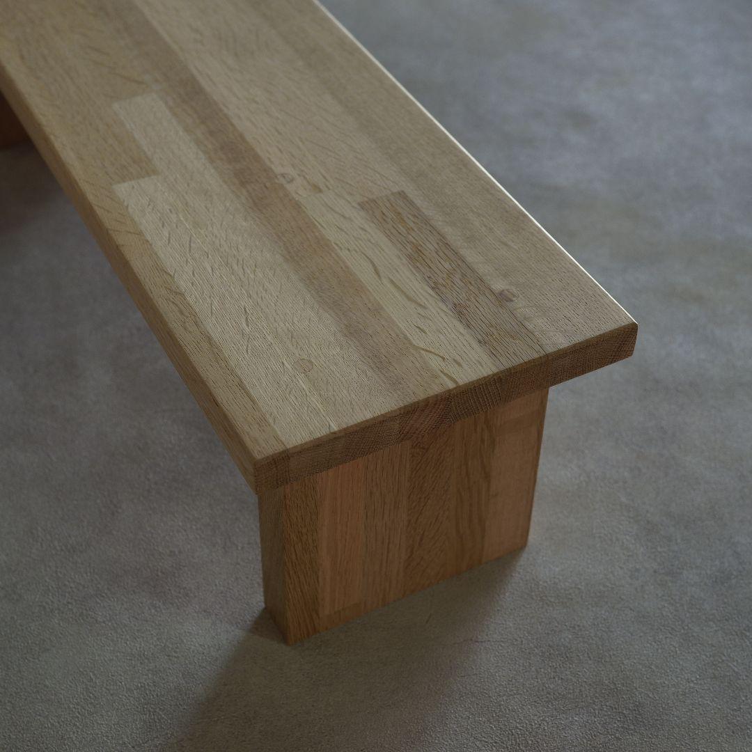 小さな踏み台　ナラ材　家具