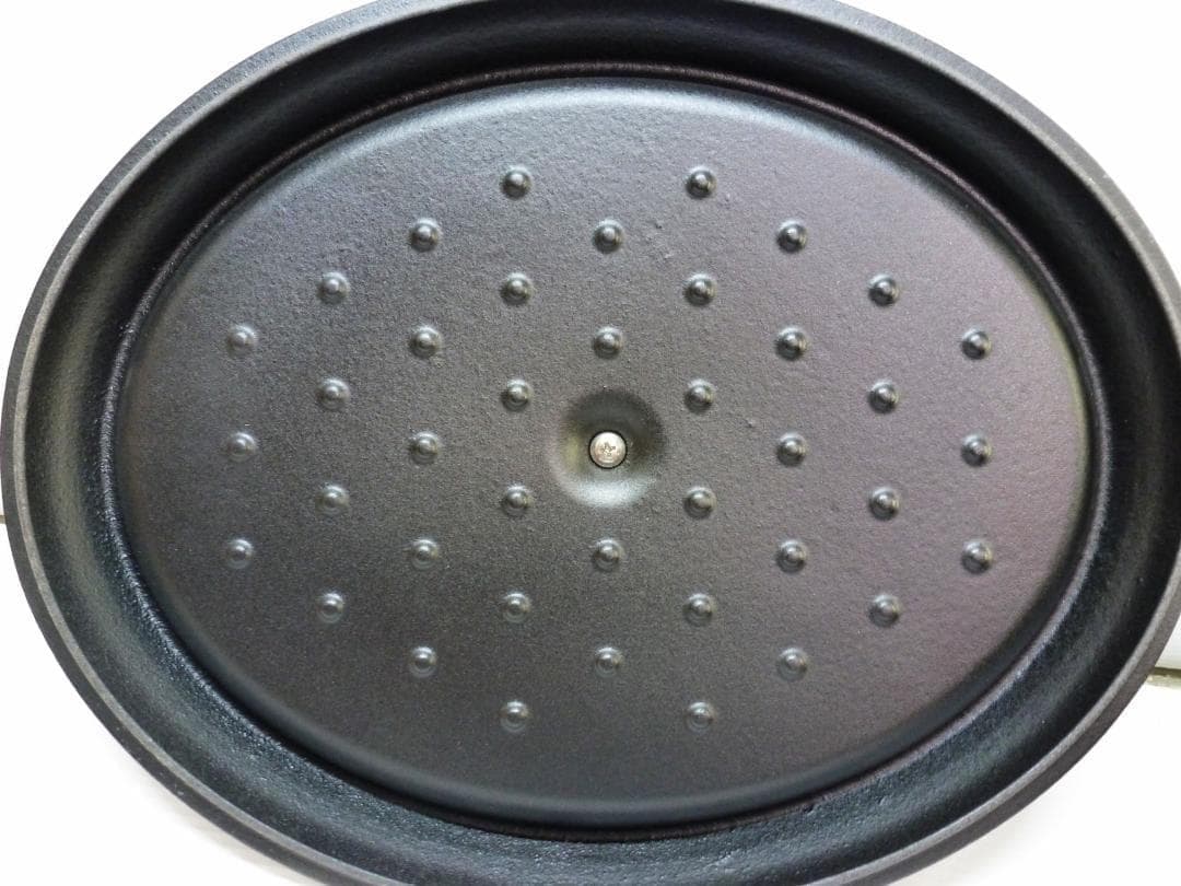 LAVA ラヴァ オーバルキャセロール 33cm マットブラック LV0012