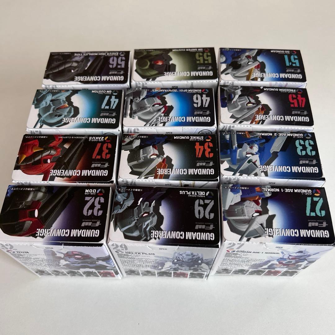 バンダイ　GUNDAM CONVERGE 21個セット