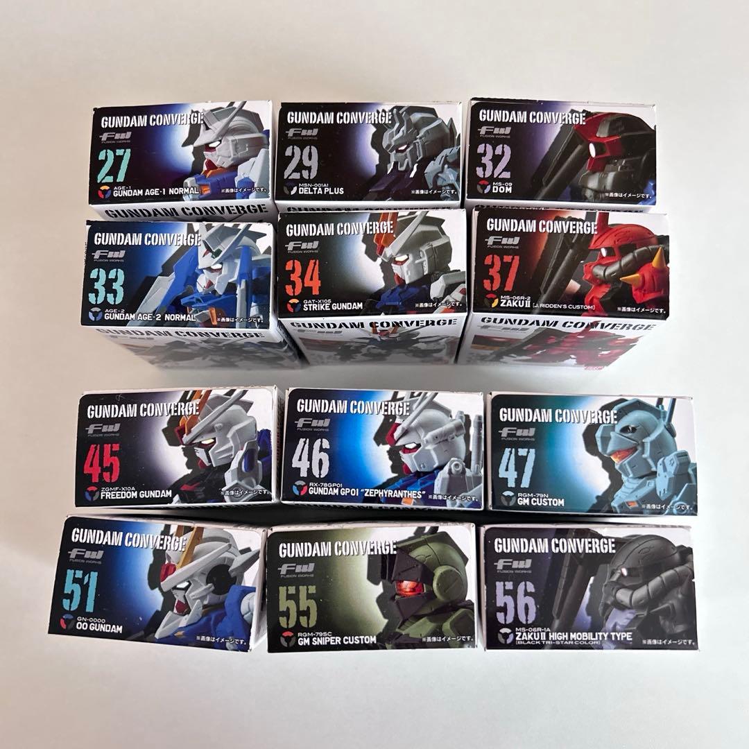 バンダイ　GUNDAM CONVERGE 21個セット