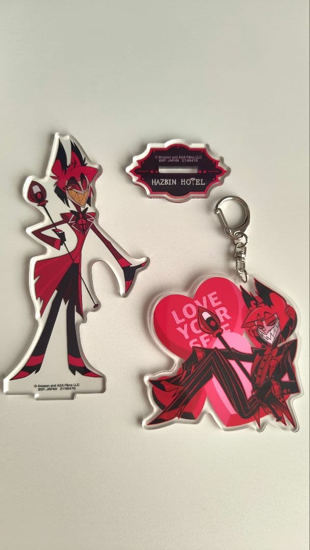 ハズビンホテル バレンタイン アラスター アクリルキーホルダー