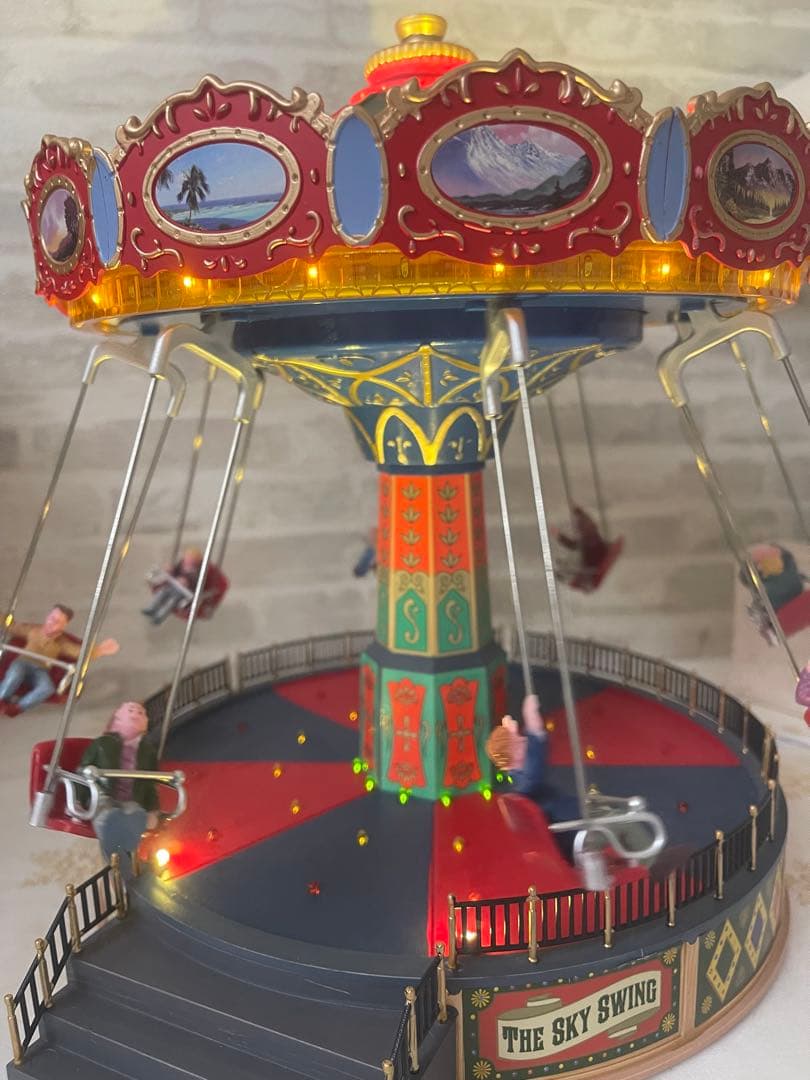 オルゴール Lemax THE SKY SWING