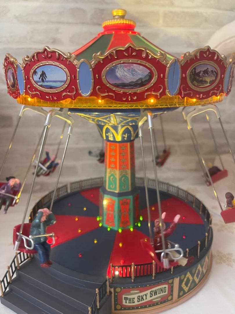 オルゴール Lemax THE SKY SWING