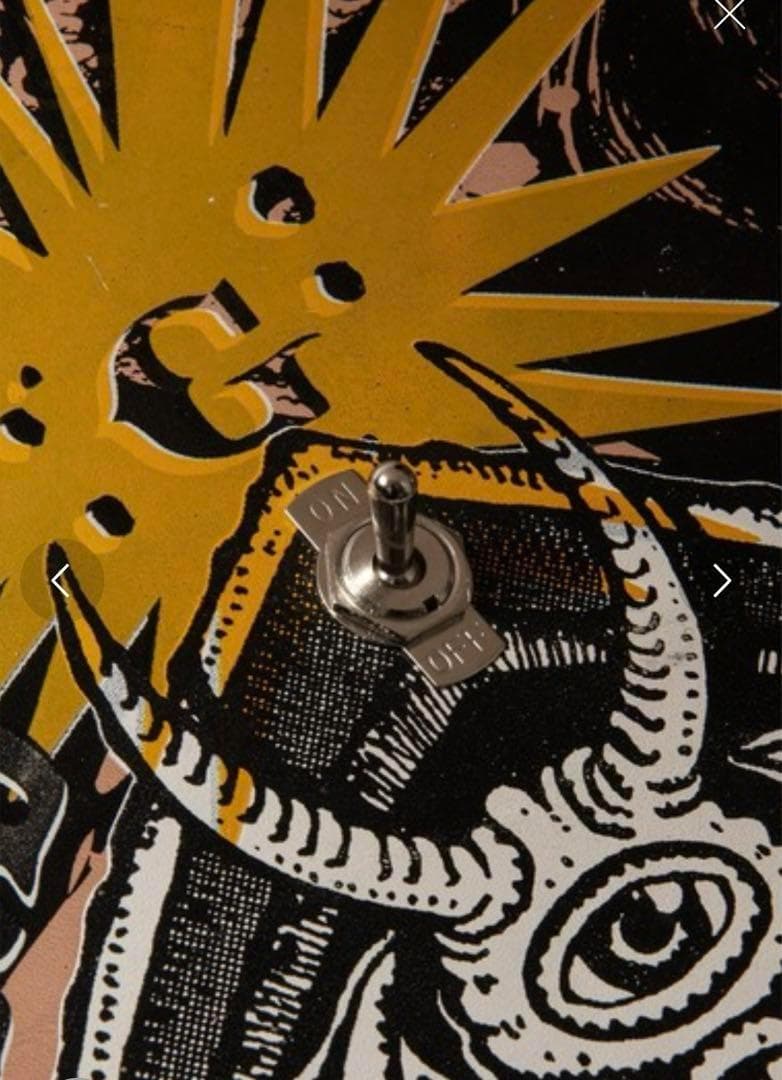 その他 SilkScreenPrint Leather Art BAD CASTLE