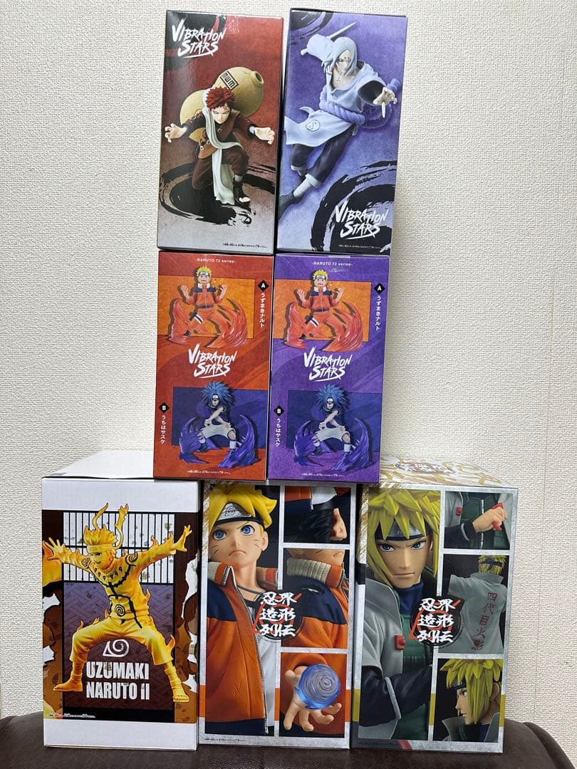 【豪華7体】ナルト ボルト フィギュアまとめ売りGrandista 波風ミナト他