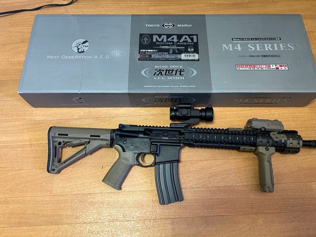 東京マルイ M4A1 次世代電動ガン スコープ付き