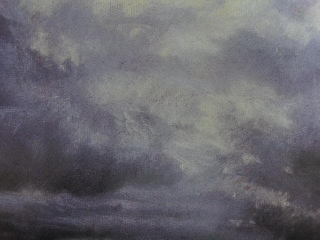 関根将雄、【バイエルンの空】、希少な大判額装用画集より、美品