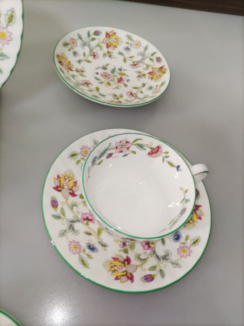 MINTONミントンハドンホール カップソーサー　プレート　未使用品