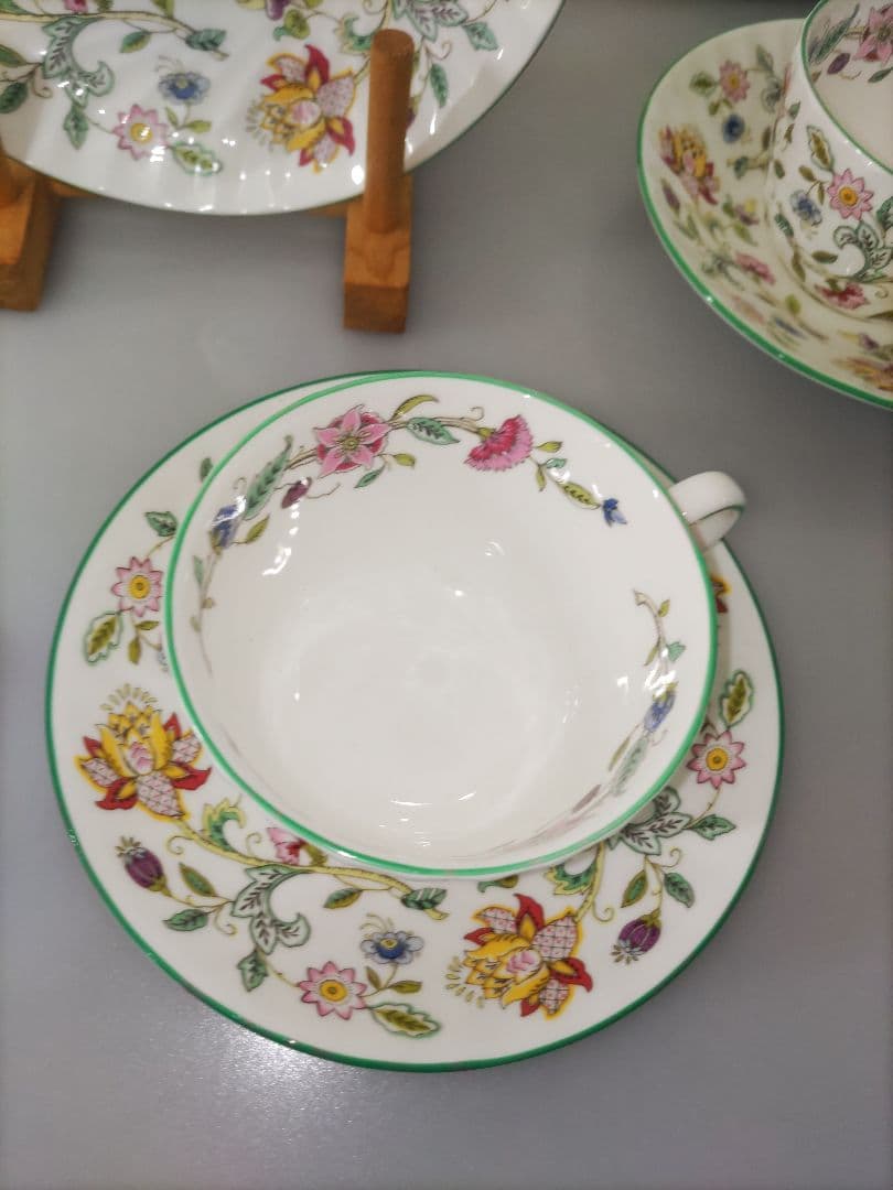 MINTONミントンハドンホール カップソーサー　プレート　未使用品