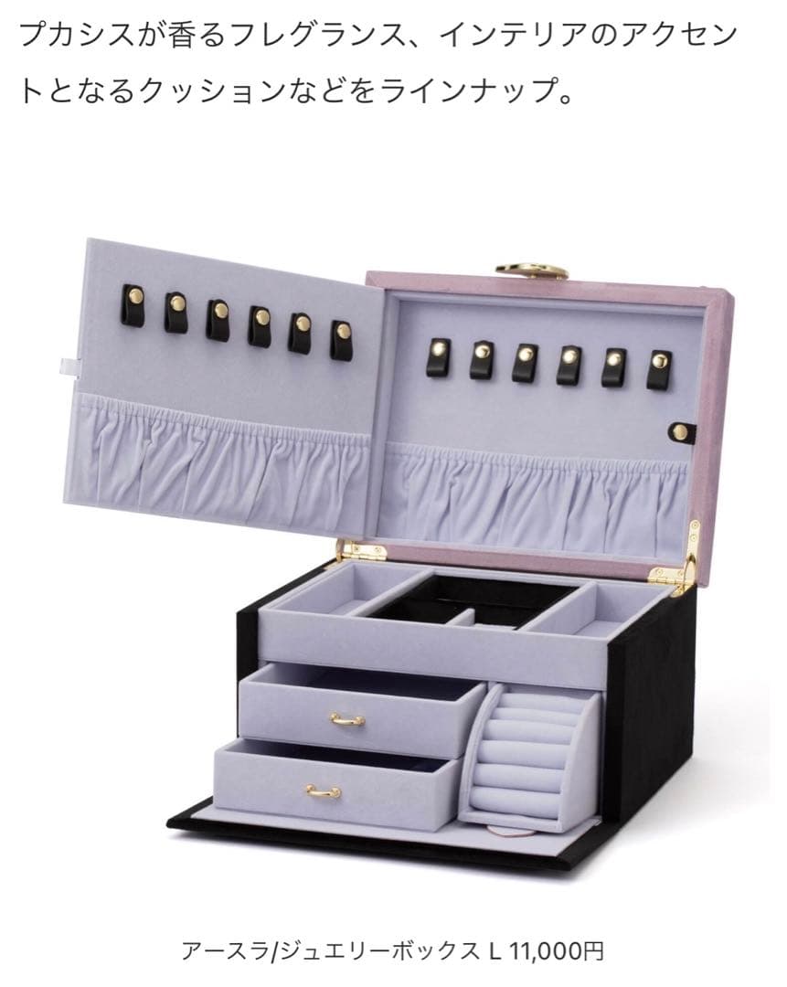 Francfranc ディズニー ヴィランズ 完売 ジュエリーボックスL - メルカリ