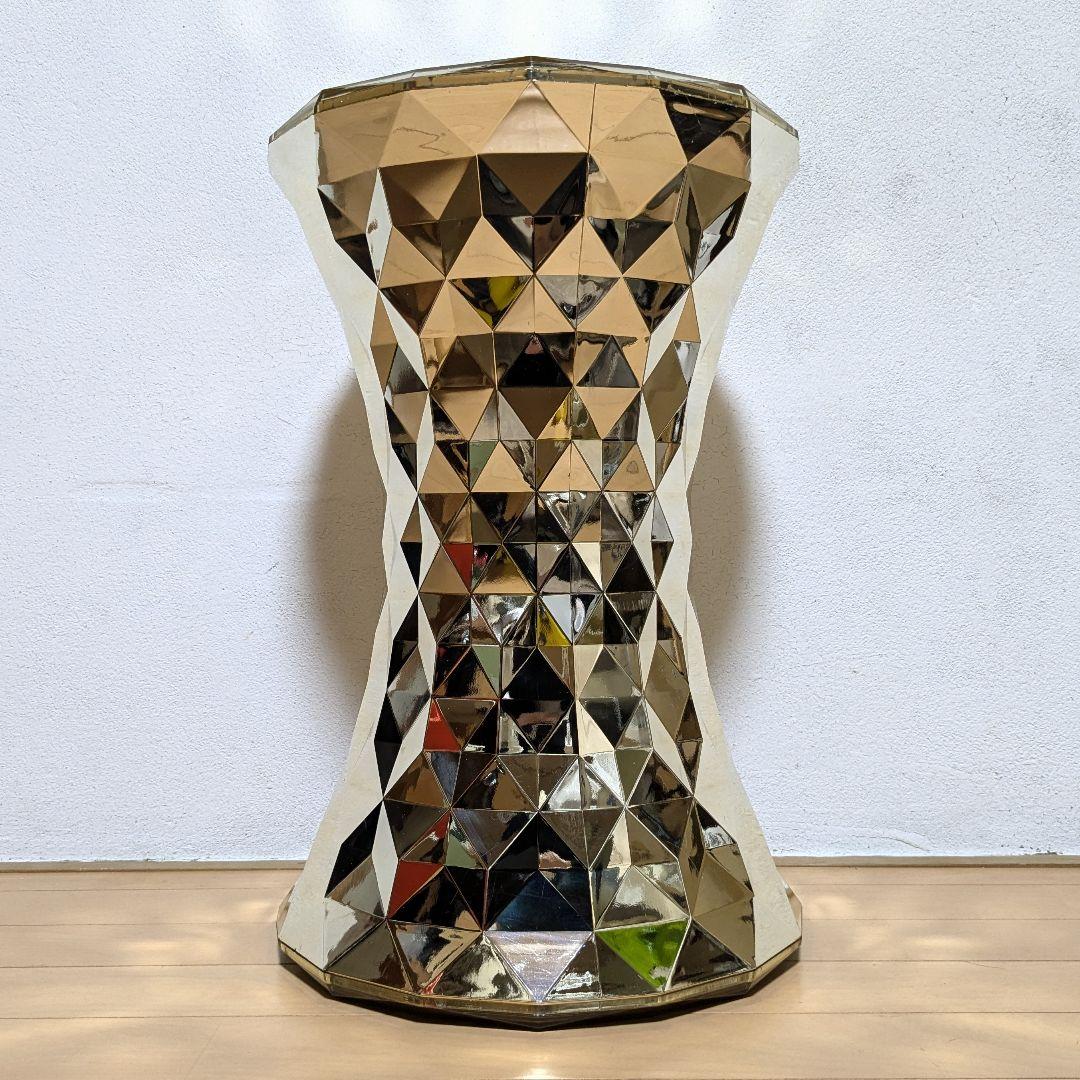 Kartell STONE カルテル ストーン スツール ゴールド 1