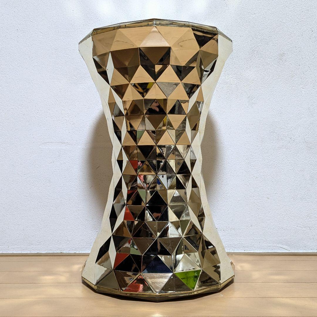 Kartell STONE カルテル ストーン スツール ゴールド 1