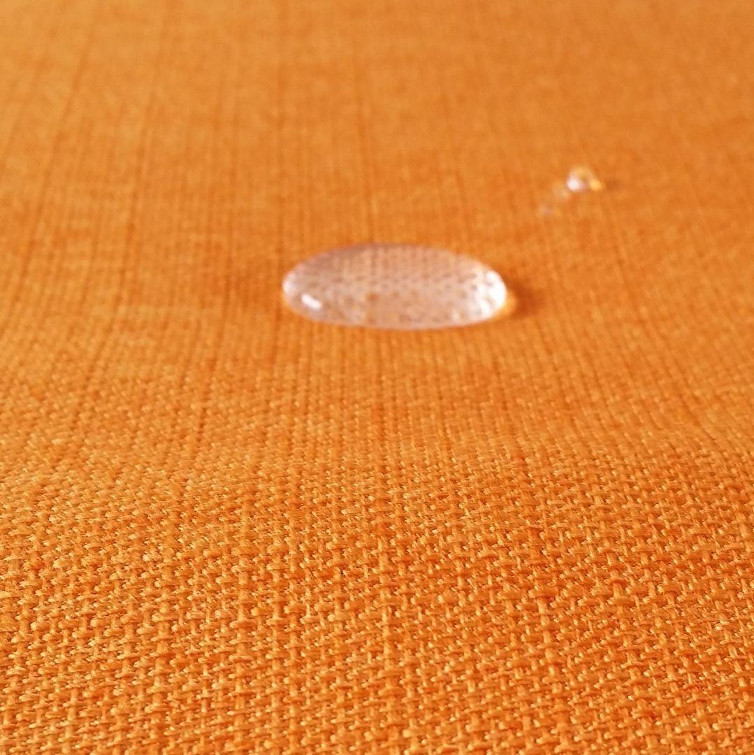 超撥水加工 厚手 厚掛け こたつ布団 大判長方形 オレンジ 清潔 安心 日本製⑤