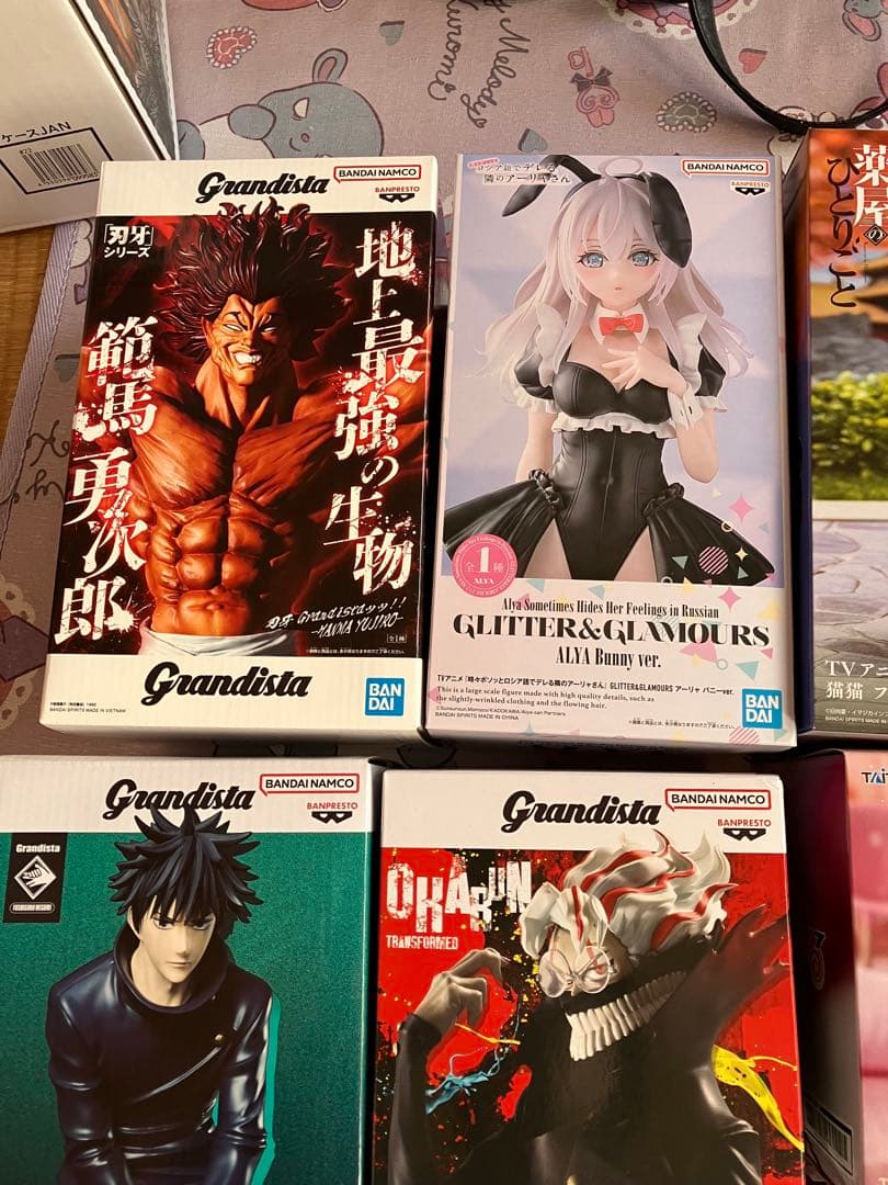 美少女　少年系　フィギュア　10点　まとめ売り　アニメ　Grandista