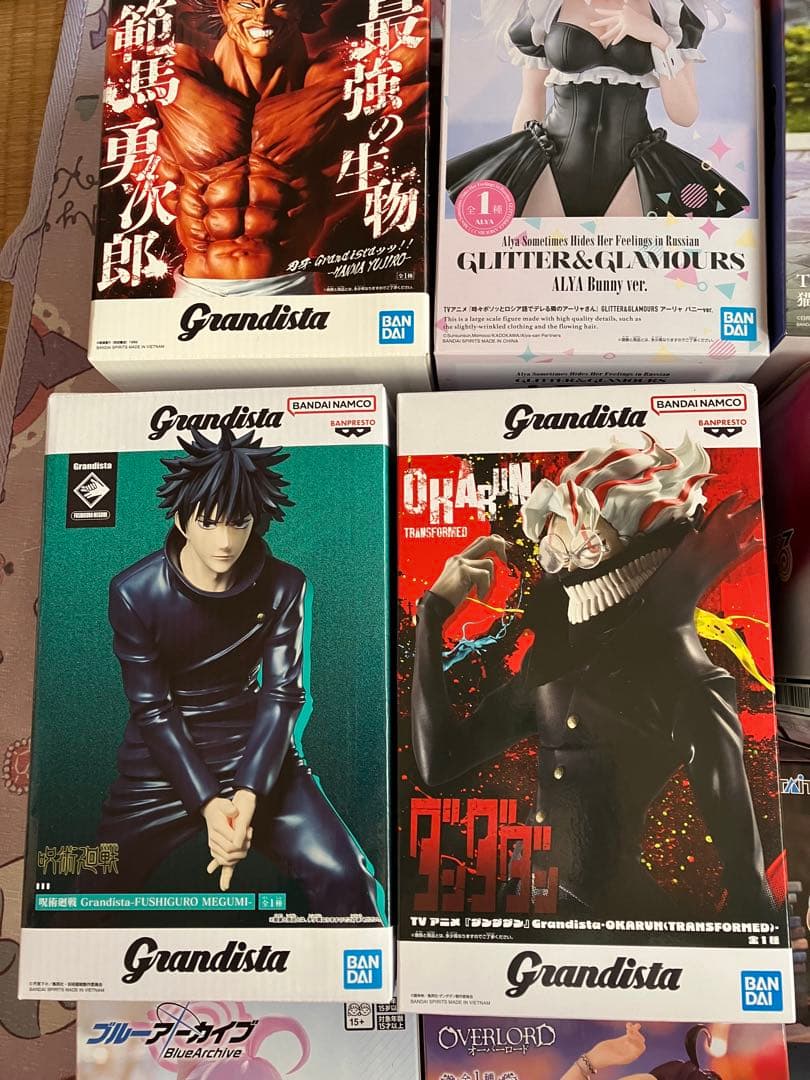 美少女　少年系　フィギュア　10点　まとめ売り　アニメ　Grandista