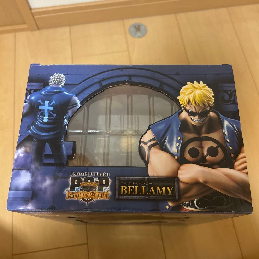 ONE PIECE ハイエナのベラミー フィギュア