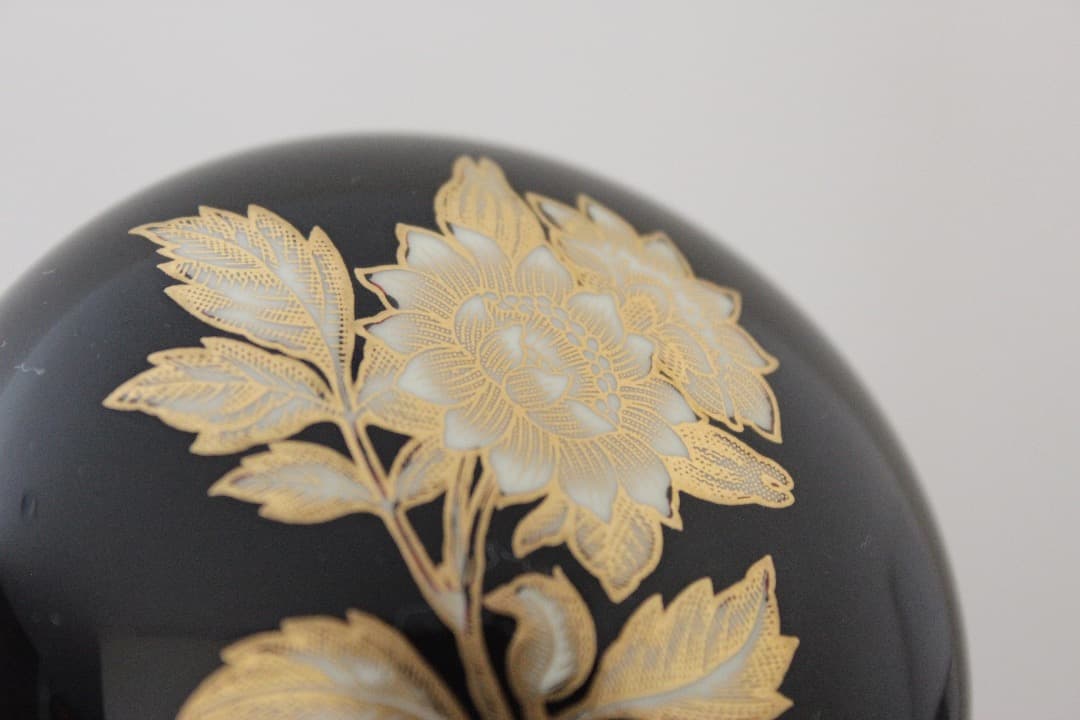 WEDG WOOD　トンキン　ブラック　ジンジャージャー・ポット　希少・廃盤