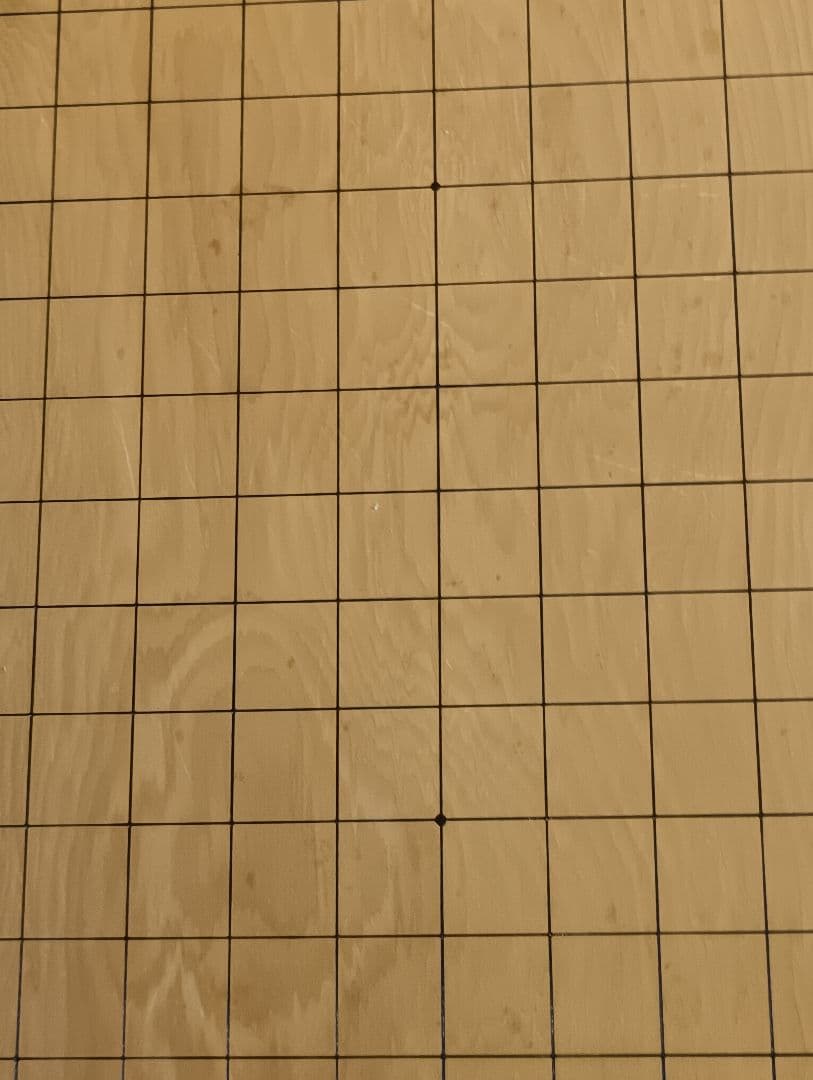 天地柾一枚板の国産 本榧足付碁盤