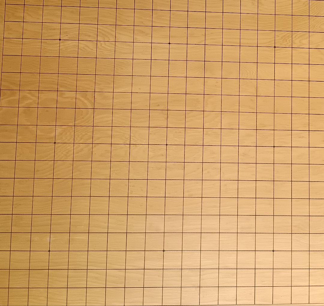 天地柾一枚板の国産 本榧足付碁盤