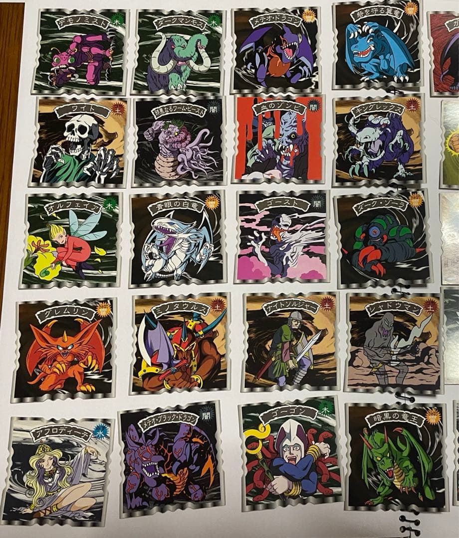 遊戯王 トップ製菓 ステッカー 50種類フルコンプリート - メルカリ