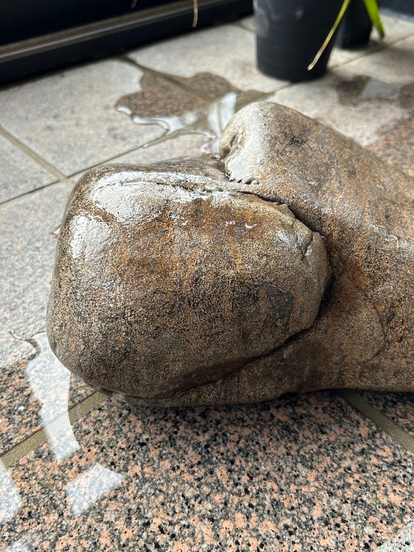 希少　犀川金梨地石　うぶ石　長野県産　石のみのご提供です。