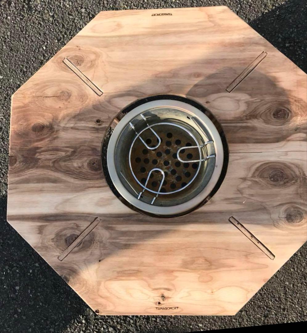 YAMAGOMORY 八卓 七輪テーブル 折り畳み キャンプテーブル - メルカリ