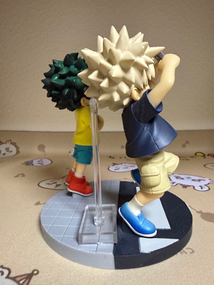 一番くじ ヒロアカ　フィギュア　連なる星霜　D賞　いずく＆かつき