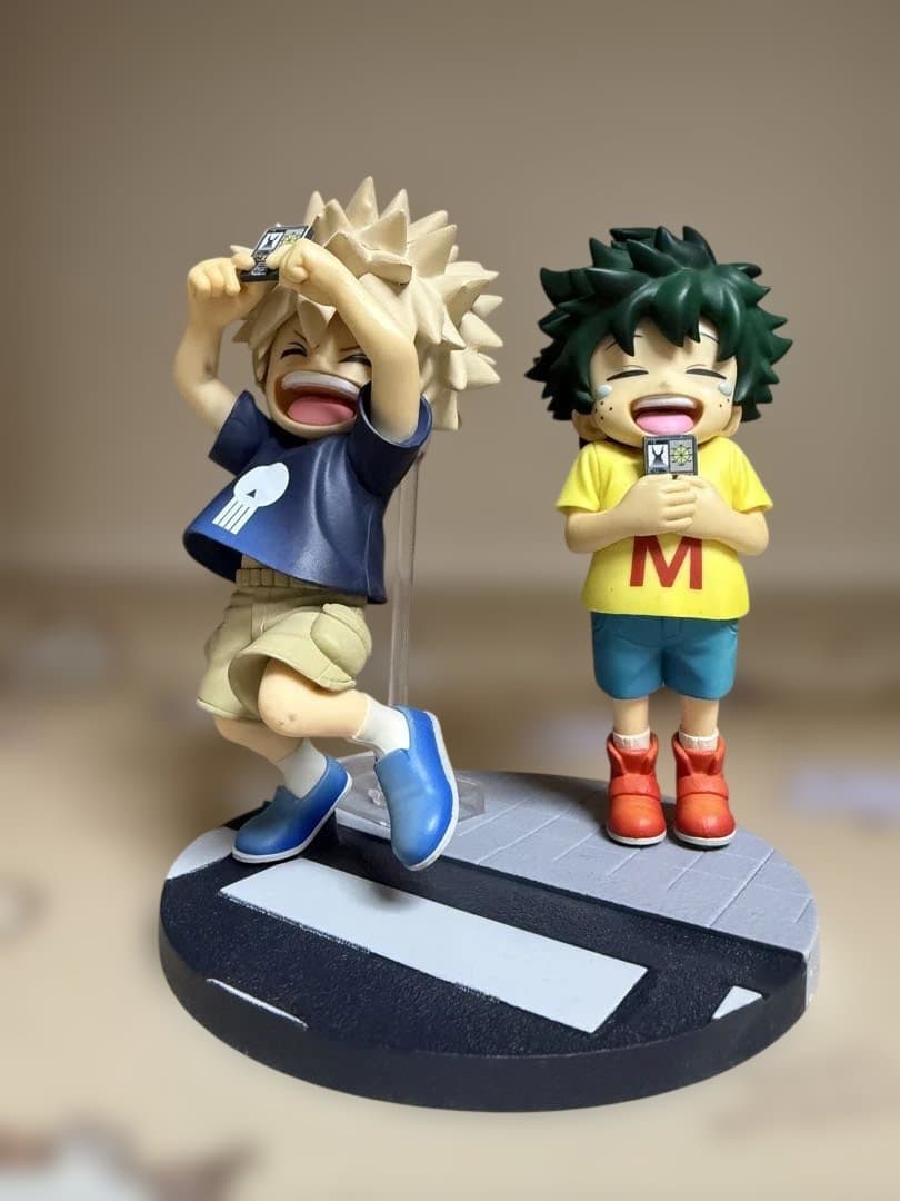 一番くじ ヒロアカ　フィギュア　連なる星霜　D賞　いずく＆かつき