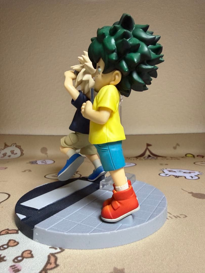 一番くじ ヒロアカ　フィギュア　連なる星霜　D賞　いずく＆かつき