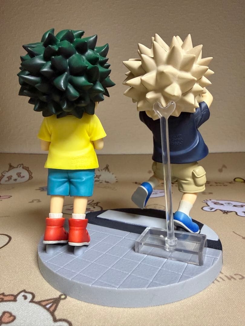 一番くじ ヒロアカ　フィギュア　連なる星霜　D賞　いずく＆かつき