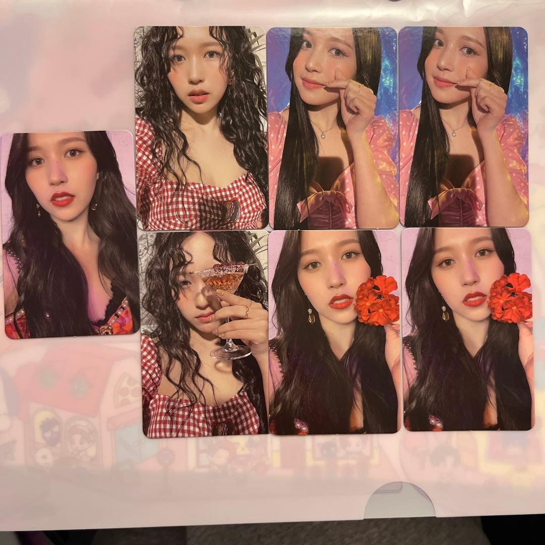 TWICE ミナ トレカ セット taste of love アルコールフリー - メルカリ