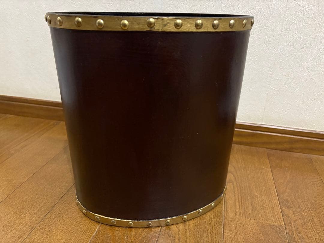 トールペイント木製(ゴミ箱、雑誌入れ等) 未使用品大小セット！