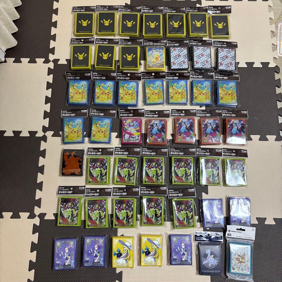 ポケモンカードゲーム 未開封 デッキシールド49セット - メルカリ