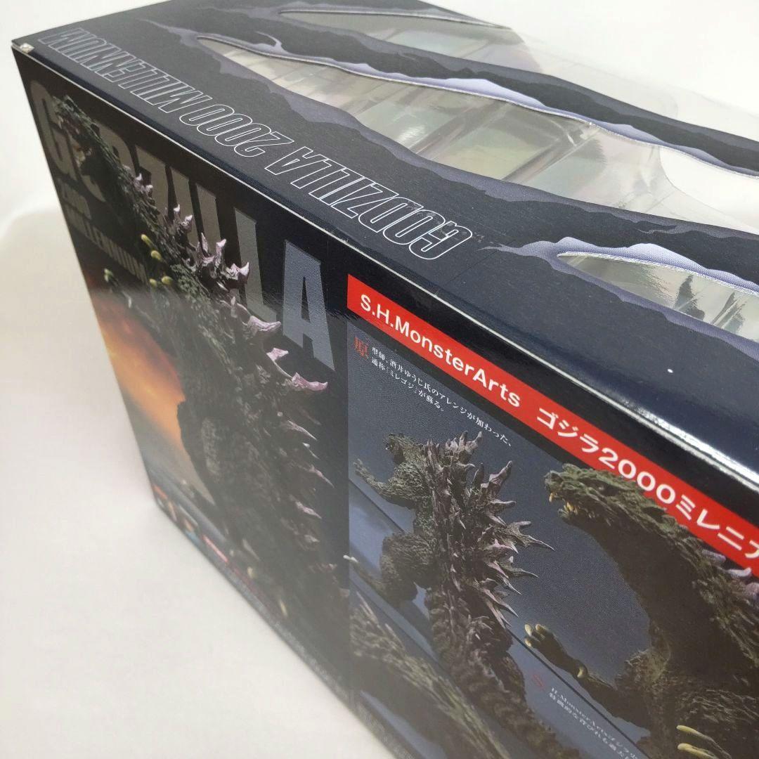 〈新品未開封〉S.H.MonsterArts ゴジラ2000ミレニアム