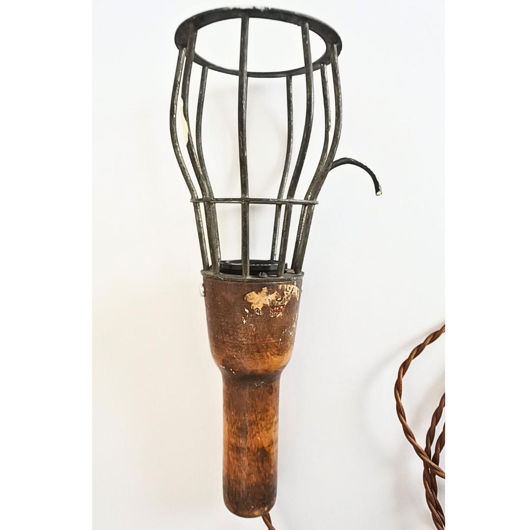 30-40's McGILL社 インダストリアル トラブルランプ ワークライト