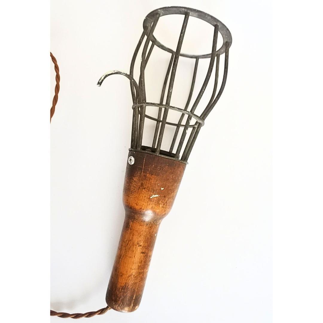 30-40's McGILL社 インダストリアル トラブルランプ ワークライト