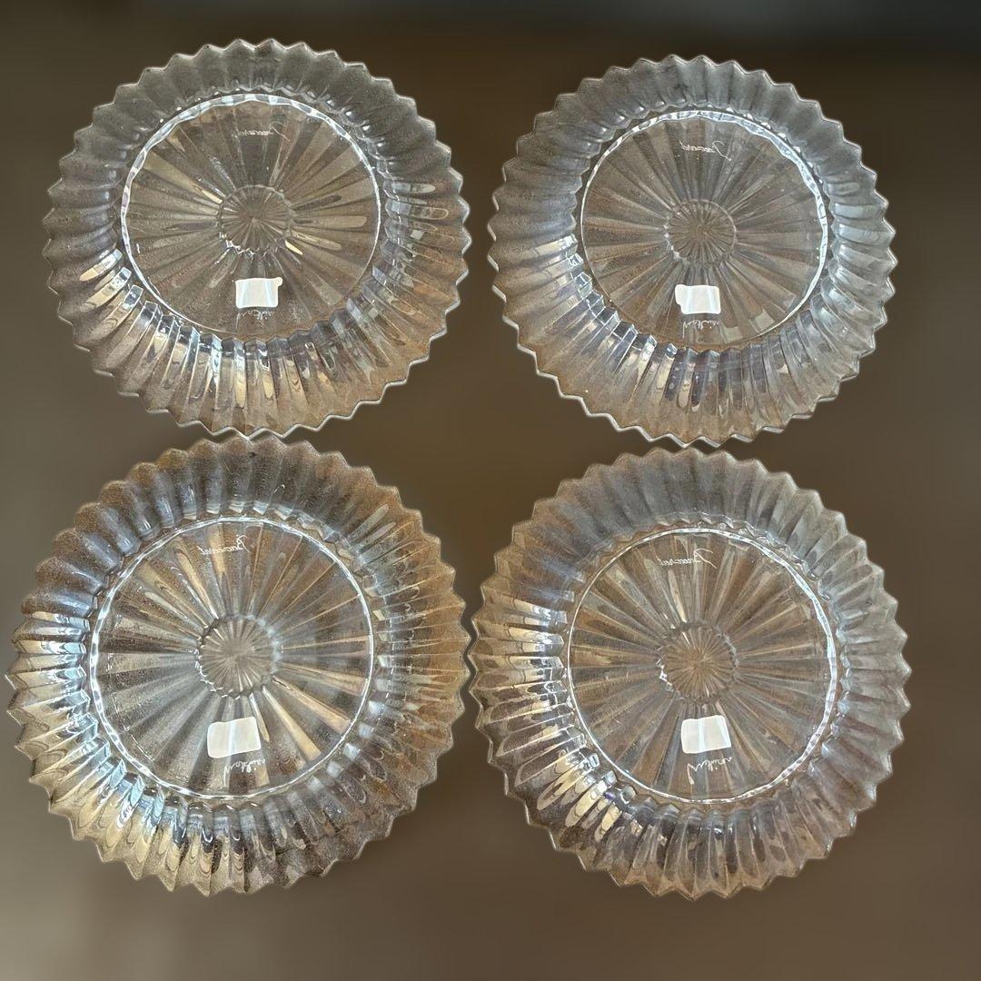 Baccarat ミルニュイプレート16cm 4枚セット
