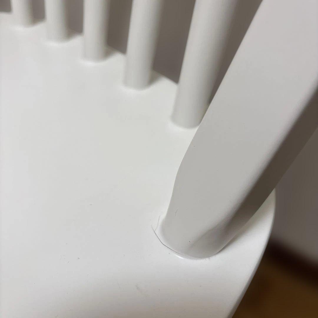 モモナチュラル　椅子　ホワイト　1脚