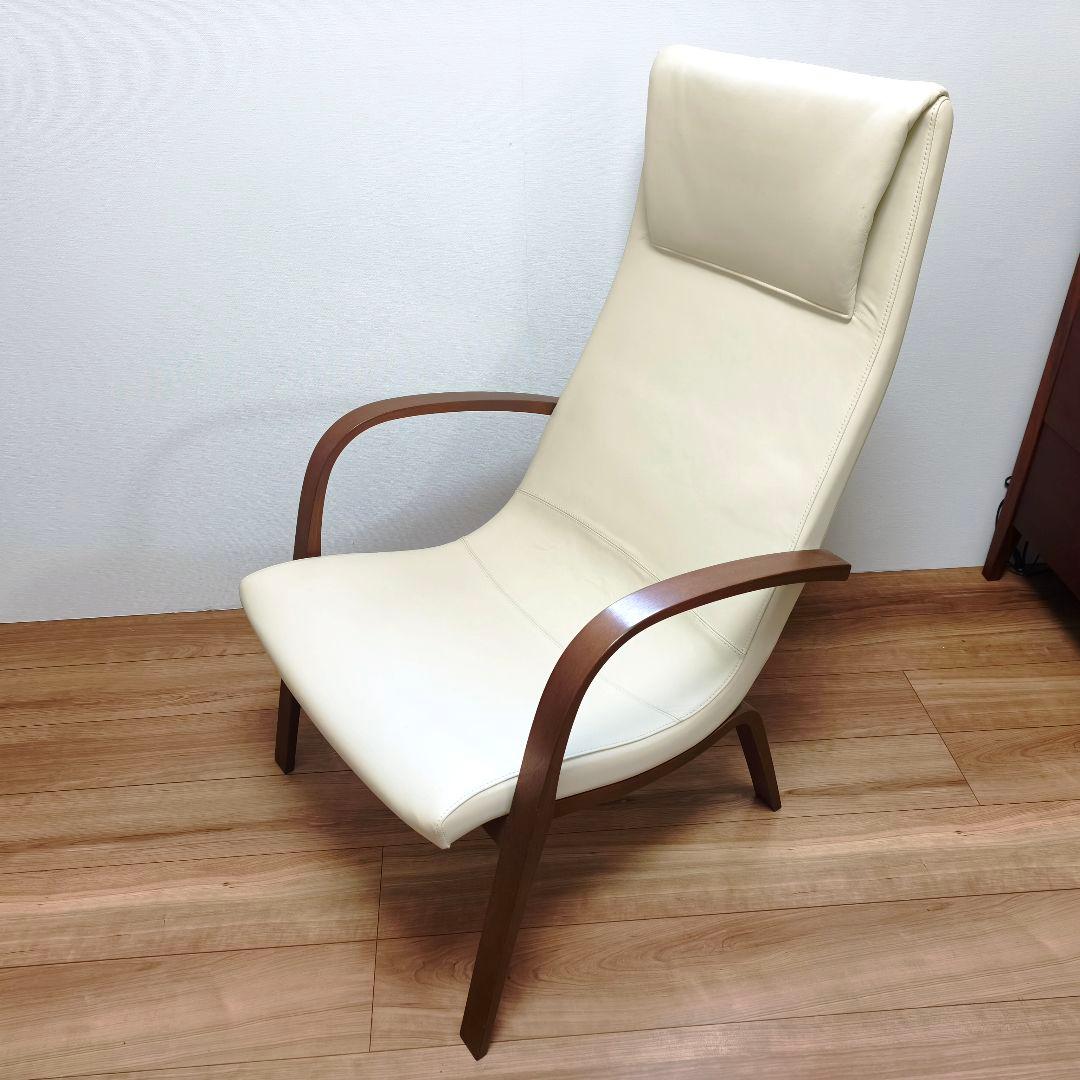 美品 カンディーハウス ライナス リビング ハイバックチェア&スツール(1/2)