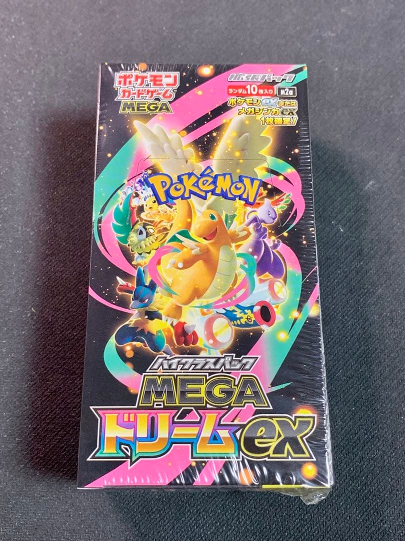 【新品未開封】MEGAドリームex 1BOX シュリンク付き ポケモンカード