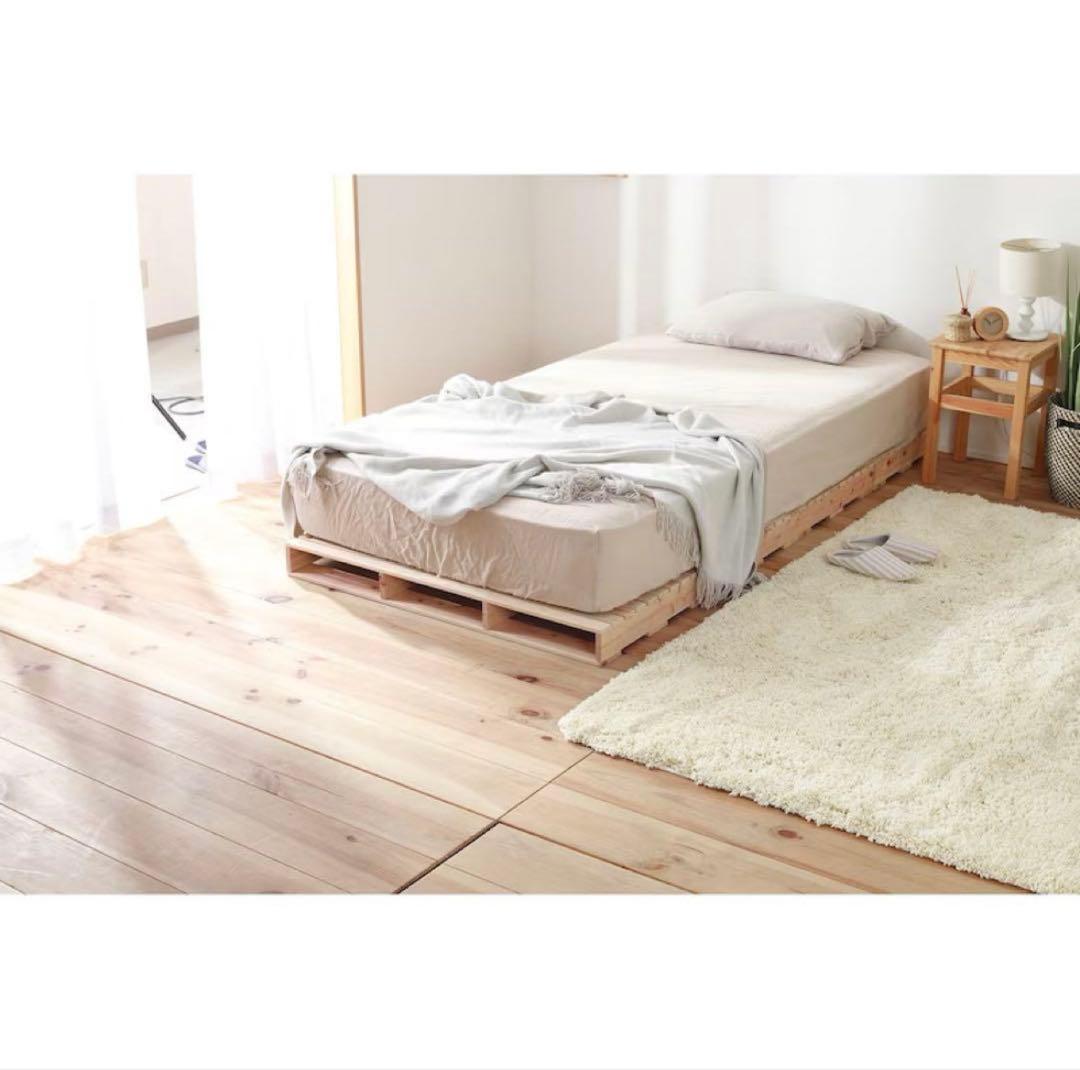 国産ひのき すのこベッド キングサイズ シングル使用可 東京都江東区引き取り希望